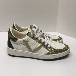 Vintage Havans Camo Glitter Size 8 Woman’s Shoes